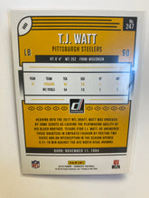 Load image into Gallery viewer, 2018 Donruss  T.J. Watt  #247
