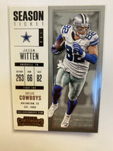 Load image into Gallery viewer, 2017 PANINI CONTENDERS JASON WITTEN #79
