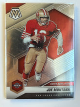 Load image into Gallery viewer, 2021 Panini Mosaic Silver #292 Joe Montana Super Bowl XIX
