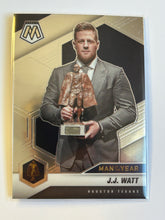 Load image into Gallery viewer, 2021 Panini Masaic Silver #272 JJ Watt Man of the Year
