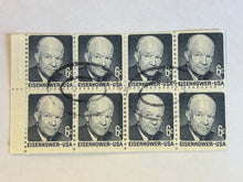 Load image into Gallery viewer, Used #1393a Six Cents BLKT Pane of 8 Postage Stamps
