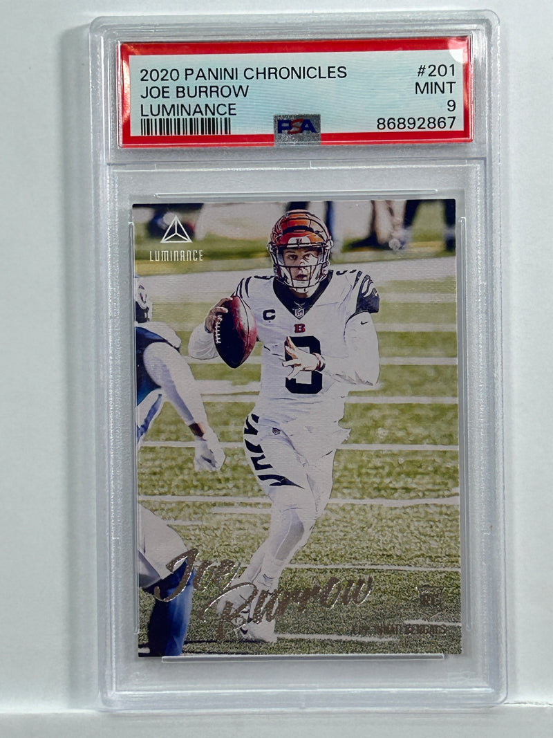 2021 PSA Panini Chronicles Rookie Joe Burrow