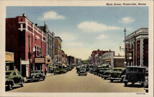 Load image into Gallery viewer, Main Street, Waterville, Maine - Grade Excellent
