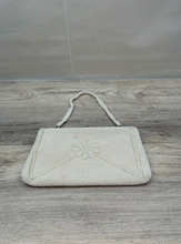 Load image into Gallery viewer, Vintage White Richere Bean Evening Bag
