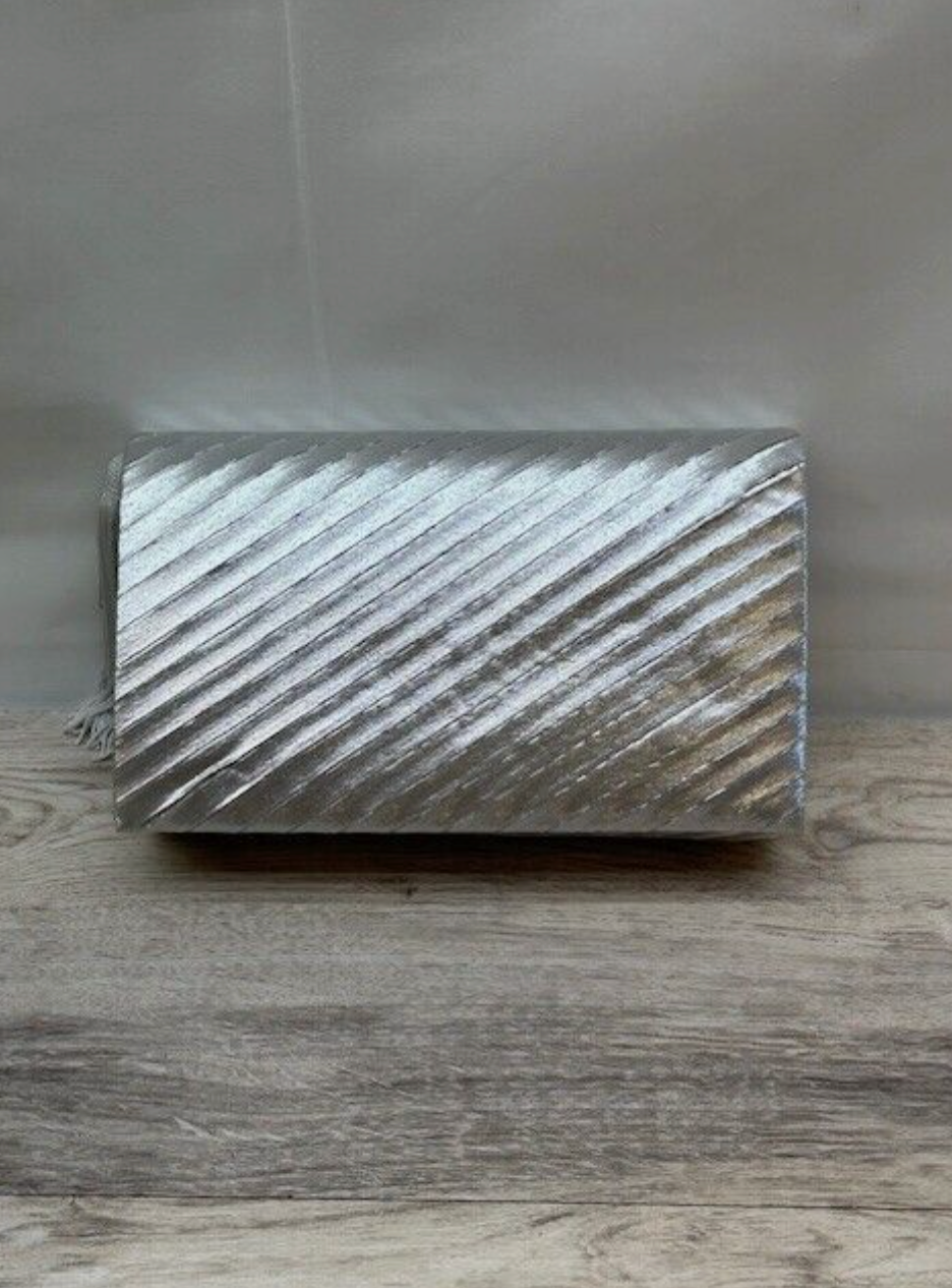 Vintage silver evening bag