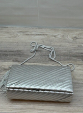 Load image into Gallery viewer, Vintage silver evening bag
