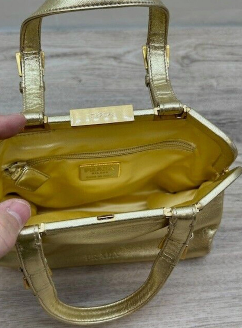 Vintage Gold Small Purse