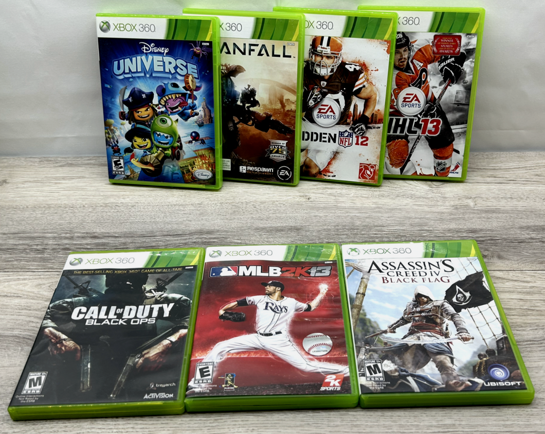 Xbox 360 Games Lot of 7