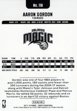 Load image into Gallery viewer, 2017 NBA Hoops AAron Gordon, Orlando Magic #116
