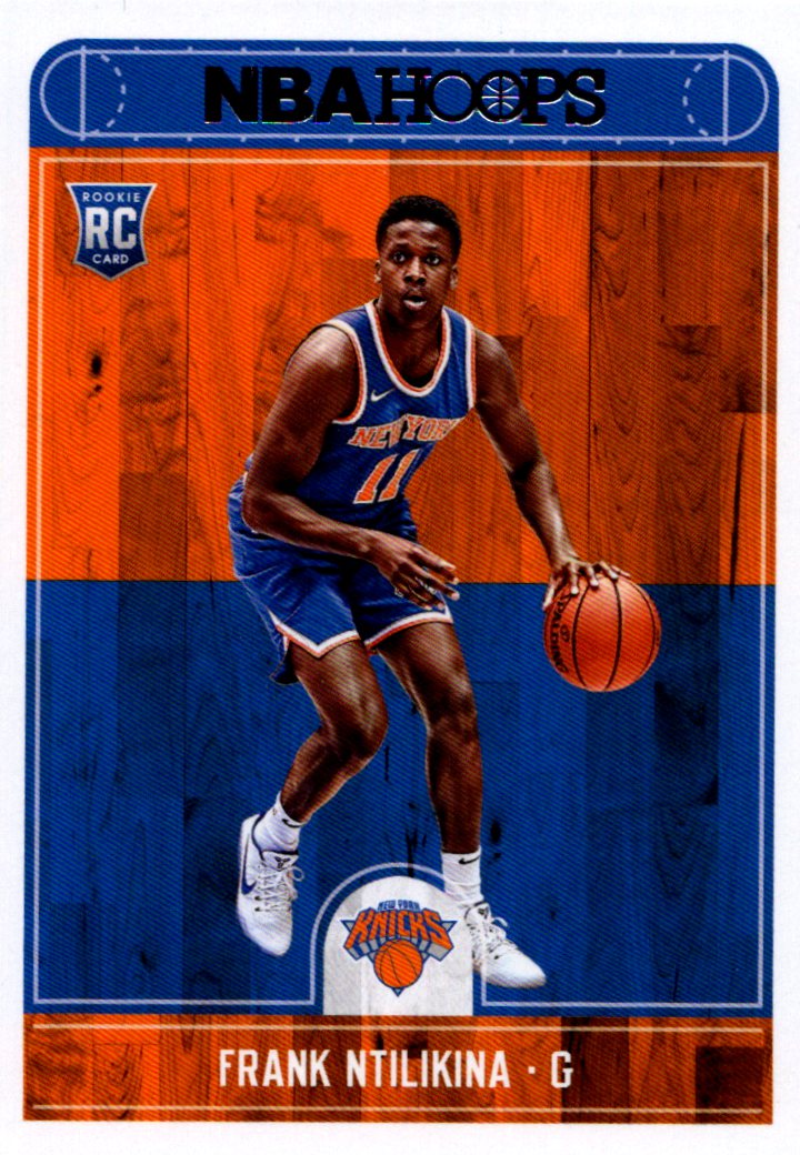 *Rookie* 2017 NBA Hoops Frank Ntilikina, New York Knicks #258