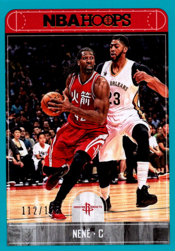 2017 NBA Hoops Nene, Houston Rockets #185