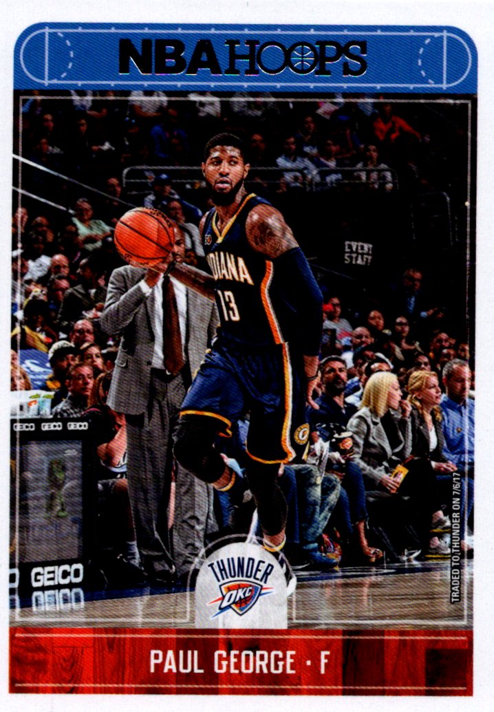 2017 NBA Hoops Paul George, Oklahoma City Thunder #149